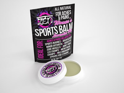 Womens Sports Balm Pouch